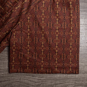 Camisa de Golf Personalizada con Logotipo, sin Cuello, de Bambú y Poliéster, Color Neón, Diseño de Dinosaurio, Elástica en 4 Direcciones, Camuflaje, Cierre de Perlas - Product Image 5