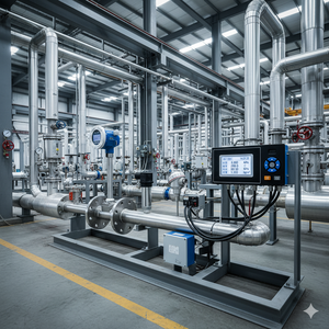 Độ chính xác cao thép mặt bích hơi nước Vortex lưu lượng kế đo lường chất lỏng cảm biến RS485 đầu ra cho chất lỏng đường ống cao cấp Cảm biến lưu lượng - Product Image 6