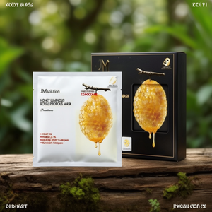 Masque facial JMsolution Honey Luminous Royal Propolis 1% Vitamine C pour tous types de peaux, soin quotidien - Product Image 3