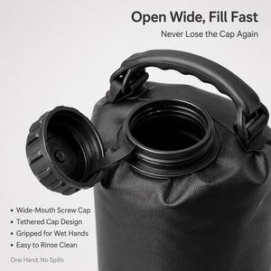 PVC Camping <b>Water</b> Bag 10L Collapsible Outdoor <b>Water</b> Carrier for Hiking and Picnic Storage Portable Custom OEM ODM Wholesale Use - Product Image 3