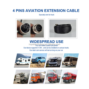 Camera Quan Sát Di Động Bộ Đầy Đủ Thẻ SD 4CH MDVR 4G Phát Trực Tiếp GPS AHD 1080P 4 Chiếc Hệ Thống Quản Lý Hạm Đội - Product Image 4