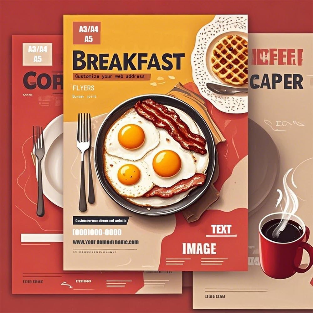 Брошюра с двусторонней печатью, 128 г