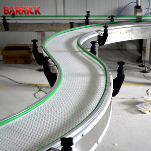 מסוע מודולרי בדרגת מזון עם שרשרת POM נגד החלקה למערכות אריזה יעילות של מזון ומשקאות - Product Image 3