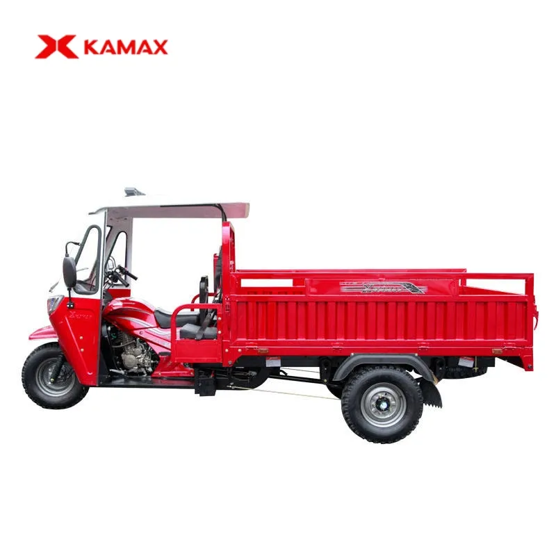 KAMAX 300cc Customized Gas Three Wheel Motorcycle Motorized 3 Wheel Cargo Delivery Tricycle China Manufacturer 3 Wheel Trimotos
