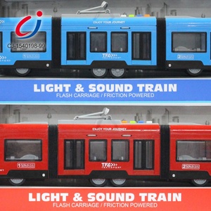 Chengji metropolitana giocattolo ad attrito 1:16 in plastica per bambini di alta qualità, veicolo ad attrito giocattolo con luce e musica - Product Image 4
