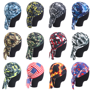Doo Rags para Hombre, Gorro Tipo Skull Cap, Absorbente de Sudor, Refrescante y Transpirable, Forro para Casco, para Ciclismo, Motociclismo, Running, Bandana - Product Image 6