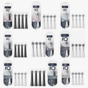 Têtes de brosse de rechange pour brosse à dents électrique <span class=keywords><strong>IO</strong></span> Series Ultimate Clean, lot de 2, poils blancs, matériau : sans, lieu d'origine : CN - Product Image 1