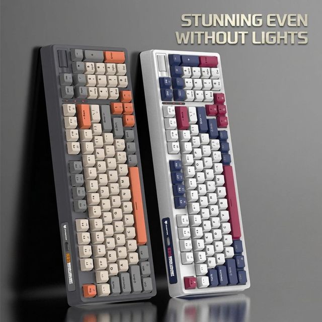 K85 96 Keys Hot Swappable Mechanical Keyboard, Wired Type-C Gaming Keyboard with RGB Backlit Programmable Keys for E-Sports