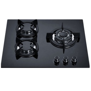 रसोई के लिए गैस स्टोव बैटरी स्टोव में बनाया गया 3 बर्नर - Product Image 1