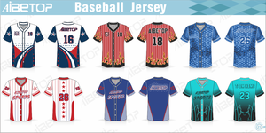 Maillot de baseball personnalisé, nom et numéro personnalisables, tissu respirant et à séchage rapide de haute qualité, sélection d'équipe - Product Image 4