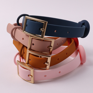 Collar de perro con soporte de etiqueta de aire colorido personalizado, caja de etiqueta de aire de goma de PVC de seguridad para exteriores, Collar de perro - Product Image 3