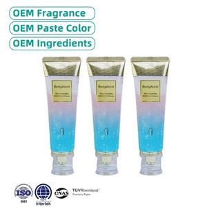 Dentifricio Sbiancante al Niacinamide con Etichetta Privata, Design Cristallino Scintillante, Pulizia Profonda per un Sorriso Bianco e Sano - Product Image 1