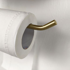 In <span class=keywords><strong>legno</strong></span> e Ottone <span class=keywords><strong>Carta</strong></span> <span class=keywords><strong>Igienica</strong></span> Supporto per Cucina Bagno AU12 - Product Image 3