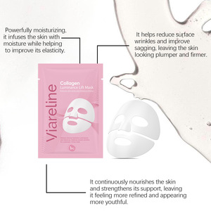 Mascarilla hidratante de colágeno con efecto tres en uno que nutre y humecta profundamente la piel, dejándola suave y translúcida. - Product Image 5