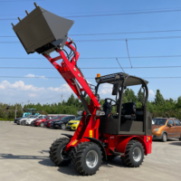 DR06D Mini Elektro lader Garden Farm Schaufel Mini Diesel Rad Elektro lader zu verkaufen