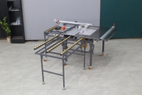 Scie à panneaux de précision ergonomique JT530 sans pliage, machine de découpe multifonctionnelle à table coulissante pliable pour la découpe de panneaux en mélamine