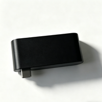 Hub USB-C 4-en-1 prêt à être expédié avec adaptateur Ethernet RJ45 et 3 ports USB 2.0 pour clavier mécanique, souris et station d'accueil pour ordinateur portable