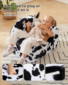 เก้าอี้เด็กนั่งเดี่ยว YOBO รูปทรงวัวนม นุ่มพิเศษ บรรจุโฟมนุ่ม สำหรับเด็กชายและเด็กหญิง ของขวัญ - Product Image 4