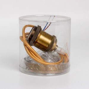 Vintage E26 <span class=keywords><strong>E27</strong></span> Edison Kim Loại Đèn Chủ Mặt Dây Chuyền Ánh Sáng Nhôm Bronze Brass Treo Chủ Ánh Sáng Cổ Cơ Sở - Product Image 6