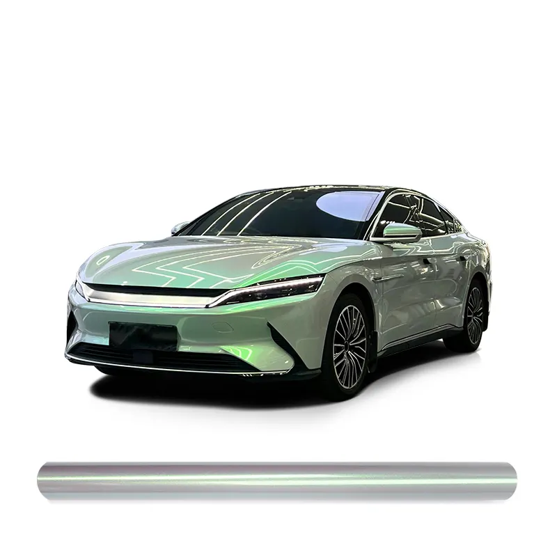 Tpu Color Change Ppf Grey To Green Film Colored Paint Protection Film Self Healing Car Vinyl Wrap Colors Shift Film