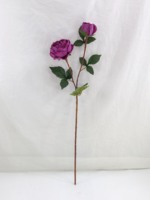 Grandes fleurs artificielles de renoncule en soie, faites à la main, tiges florales artificielles pour centres de table de mariage et arrangements de décoration intérieure