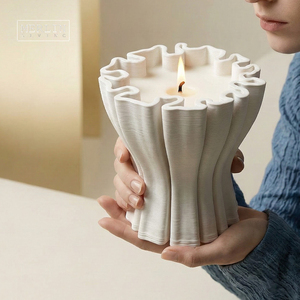Merlin Living Custom <strong>Candle</strong> Jar Minimalist Ceramic Home <strong>Decor</strong> Luxury Ceramic <strong>Candle</strong> Jars Chaozhou Ceramic Factory Wholesale - Product Image 5