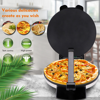 Machine à crêpes Taco antiadhésive et automatique avec bouton de Thermostat, 1 pièce, capati