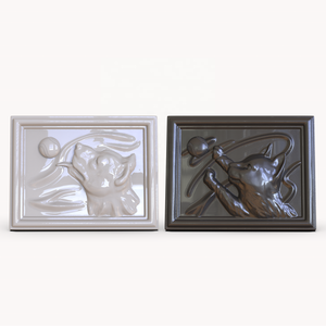 Urne commémorative personnalisée pour chat et <span class=keywords><strong>chien</strong></span>, en forme de cadre <span class=keywords><strong>photo</strong></span>, conteneur à cendres, souvenir, hommage, lieu de repos final élégant et personnalisé, vente en gros - Product Image 1
