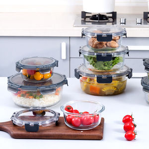 Bộ Hộp Đựng Thực Phẩm Bằng Thủy Tinh Cao Cấp Hộp Đựng Thực Phẩm An Toàn - Product Image 4