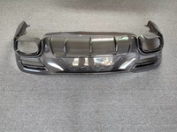 Pour Mercedes-Benz GLE350 450 63 W167 Coupé AMG Édition Améliorée Kit Carrosserie Diffuseur Arrière Style B en Fibre de Carbone Véritable