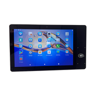 Tablette industrielle Android OEM 6+64 Go de mémoire, 10,1 pouces, lecteur d'empreintes digitales biométrique, NFC, avec batterie 8000 mAh et étui de protection H101