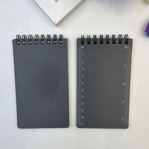 <b>A5</b> Size Waterproof Stone Paper Top <b>Spiral</b> Bound Memo <b>Notebook</b> Pp Saddle Stitching Colored Notepads for Outdoor Office Use - Product Image 5