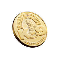 Monedas Conmemorativas de Metal Modernas, Personalizables, Regalo Creativo, Diseño en Relieve, Plateadas