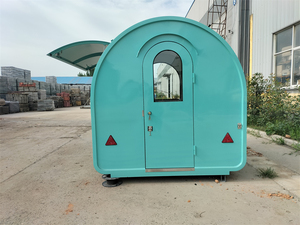 2024 YITUO Milkshake Kiosk <strong>Food</strong> Trailers Fully Equipped <strong>UK</strong> Concession <strong>Food</strong> Kiosk Counter - Product Image 4