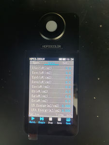 Espectrómetro <span class=keywords><strong>de</strong></span> Luz UV <span class=keywords><strong>de</strong></span> 230-450 nm, Medidor <span class=keywords><strong>de</strong></span> Potencia <span class=keywords><strong>de</strong></span> Irradiación <span class=keywords><strong>de</strong></span> Lámparas UVA UVB <span class=keywords><strong>UVC</strong></span>, Medidor <span class=keywords><strong>de</strong></span> <span class=keywords><strong>Longitud</strong></span> <span class=keywords><strong>de</strong></span> <span class=keywords><strong>Onda</strong></span>, Analizador <span class=keywords><strong>de</strong></span> Espectro HPCS330UV HOPOOCOLOR - Product Image 4