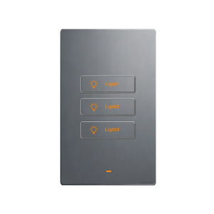 LANBON 智能灯墙开关 L10R 单火线墙壁三路灯开关 Tuya Zigbee 按钮开关 兼容 Alexa - Product Image 6