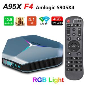 TVBOX Fabricante Original <span class=keywords><strong>A95x</strong></span> <span class=keywords><strong>F4</strong></span> 4gb 32gb 64gb 128gb Amlogic S905x4 Smart 4k 8k Android Tv Box <span class=keywords><strong>A95x</strong></span> <span class=keywords><strong>F4</strong></span> - Product Image 3