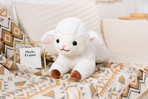Dễ Thương Little Lamb Mềm Cừu Sang Trọng Búp Bê Nhồi Bông Little White Lamb - Product Image 6