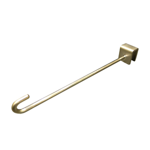 Supermarkt Retail Stalen Buis Hangende Displayhaken met Verchroomde Afwerking Duurzame Constructie tot 9,9 lb Draagvermogen - Product Image 1