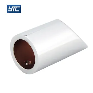 Glass To Wall Shower Room Tube Bar Parts Shower Screen Support Bar Connector Glass Clip Pipe Connector