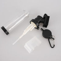 Nouvelle Arrivée Brosse de Nettoyage de Clubs de Golf en PVC Durable avec Pulvérisation d'Eau, Vente en Gros, Logo Personnalisé, Accessoire de Golf