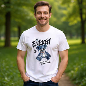 T-Shirt Unisex 210GSM 100% Cotone, Maglietta Casual Traspirante e Resistente per Uomo - Product Image 3