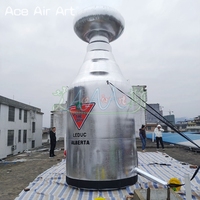 Modèle de Coupe Stanley gonflable personnalisé avec logo pour la publicité sportive et la décoration d'événements en plein air, trophée gonflable géant