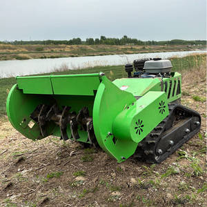 <b>Cutting</b> Width 800mm/1000mm/1200mm Remote Control Crawler Lawn Mower Flail Mower Powerful Engine Robot <b>Grass</b> Cutter - Product Image 2