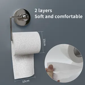 Ply siêu mềm nhà vệ sinh mô Chất lượng cao tùy chỉnh nhà máy trực tiếp Trắng Trinh Nữ và tái chế bột giấy nhà vệ sinh mô cho thương mại