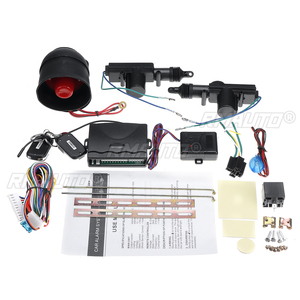 Sistemas de Alarma de 12V para Automóviles, Kit de Cierre Centralizado Remoto para Automóviles, Sistema de Entrada sin Llave para Vehículos con Controles Remotos - Product Image 1