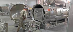 Da tavolo storta <span class=keywords><strong>Autoclave</strong></span> | Piccolo sterilizzatore a spruzzo d'acqua per vasetto di vetro e busta per la lavorazione degli alimenti - Product Image 5