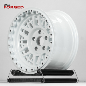 Jantes JOVA Gloss White 17x9 18x10 20x12 5x127 5x150 pour Jeep Wrangler Gladiator Land Cruiser - Product Image 3