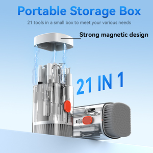 Tuyệt vời ROC tính năng độc đáo Cleaner Kit 21-in-1 điện tử làm sạch Kit cho Máy Tính Xách Tay Tai nghe điện thoại máy tính làm sạch Kit với phun - Product Image 2