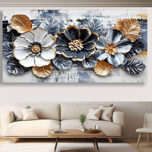 Toile murale vintage à fleurs pour <span class=keywords><strong>la</strong></span> décoration intérieure et <span class=keywords><strong>la</strong></span> décoration murale, impressions sur toile florales, images, œuvres d'art - Product Image 3